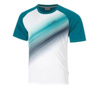 HEAD Topspin Maglietta Uomini - verde scuro, bianco, Taglia: 3XL