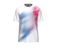 Maglietta per ragazzi Head Boys Topspin - white/royal/red - Multicolore (164 cm)