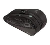 HEAD Tour Racquet Bag L Neon 2025 Borsa per Racchetta Nero - Blu
