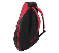 HEAD Tour Team 12R Monstercombi 12 - Borsa per racchetta da viaggio, colore: nero/rosso