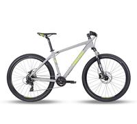 HEAD Troy 2.0, Mountain Bike Unisex Adulto, Grigio Chiaro/Verde Opaco, 46
