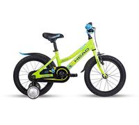 HEAD Unisex - Baby Junior 16G Bicicletta per bambini, verde, 24