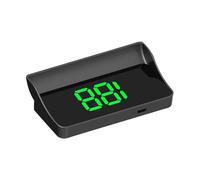Head Up Display Auto Car Head Up Display HUD Parabrezza Proiettore Sistema GPS for Tutte Le Auto Tachimetro Elettronica Accessori Velocità KM/H(Green W1)