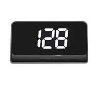Head Up Display Auto Display elettronico Head Up Big Font Car Digital GPS Speedo Speed Detector Smart for veicoli Auto(White KMH)