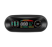 Head Up Display Auto GPS 4x4 Inclinometro Fuoristrada Auto Head Up Display Digitale Misuratore di Pendenza Rollio Angolo Beccheggio Orologio Velocità Altitudine for Tutte le