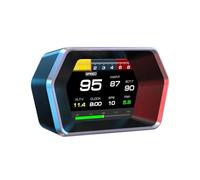 Head Up Display Auto HUD Head Up Display Car GPS Computer di bordo Tachimetro digitale Voltaggio Indicatore temperatura acqua e olio Elettronica for auto