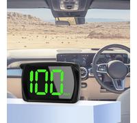 Head Up Display auto per proiezione GPS KM/H Head Up Display | In tempo reale per dati GPS, proiezione chiara, più sicura per la vista in avanti, compatibile con iOS e Android