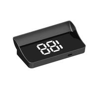 Head Up Display Auto Proiettore di velocità Head Up Display for parabrezza Misuratore digitale intelligente for tutte le auto, autobus, camion, biciclette, scooter Accessori(WHITE)