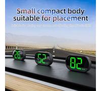Head Up Display Auto Tachimetro digitale GPS KMH Car Head Up Display con caratteri grandi Accessori elettronici for auto Alimentato tramite USB