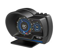 Head Up Display OBD2 GPS Smart Gauge Car HUD Tachimetro Turbo RPM Allarme per Auto Camion Veicolo Video Dall'alto Questo Display è Dotato di Potenti Funzioni