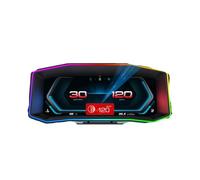 Head Up Display P4 Sistema doppio Proiettore Parabrezza Accessori elettronici for auto LCD Turbo Press Temperatura dell'acqua Misuratore di pendenza