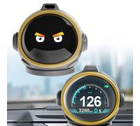 Head Up Display per auto, contachilometri tachimetro per auto, direzione bussola, allarme di velocità eccessiva, visualizzazione di velocità e tempo, con riconoscimento dei gesti, adatto per auto OBD