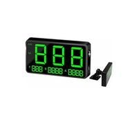 Head-Up Display per auto, tachimetro digitale GPS HUD con avviso di velocità MPH/KMH e allarme di guida