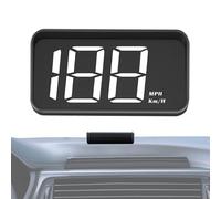 Head-Up Display per auto, tachimetro GPS intelligente, 9 x 4,5 x 1,4 cm, display frontale HUD per auto, versatile, per moto, parabrezza, cruscotto, guida, camion, veicolo