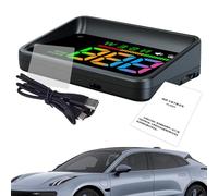 Head Up Display, tachimetro per auto - Display Heads Up per auto | Tachimetro HUD multifunzionale in modalità GPS, tachimetro H4 ad alta definizione per auto, SUV o veicoli commerciali