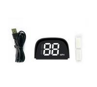 Head-Up Display Universale GPS For Auto MPH KM Tachimetro Display Digitale Allarme Di Velocità Eccessiva Computer Di Bordo Accessori Auto Strumento Multifunzione(Green miles)