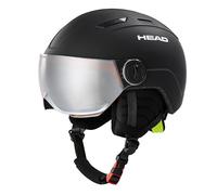 Head Visiera Mojo, Casco da Sci Gioventù, Nero, XS/S