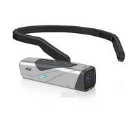 Head Wearable Vlog Camera 4K For Videocamera Digitale Stabilizzazione Professionale Del Giunto Cardanico Scatta Nitida Fluida(EP8 silver standard)
