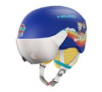 Head Yuki Visor Paw Junior Visor Helmet Blu 47-51 cm / Silver/Red/CAT2