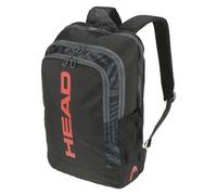 Head Zaino Base, Unisex-Adulto, Black/Orange, Large