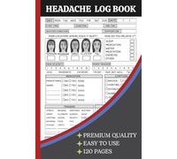 Headache Log Book, Migraine Tracker Journal: Track Your Pain, Triggers, Medications & Relief - Daily Logbook for Better Headache Management