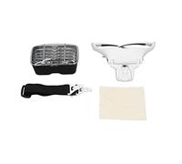 Headband Magnifier with 5 Detachable Optical Lenses 4 LED Bright Lights Hands Magnifying Glass for Reading Crafts Jewelry Making ABS Acrylic Material