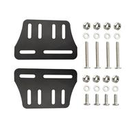 Headboard Adapter Brackets - 2 Piece Mount Hardware Set | Sleep Frame Adapter for Headboards, Footboards, Base, Mattress, Crib, and Bedroom Wall Support