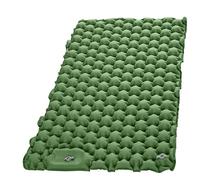 HEADBOARD Materassino Da Campeggio Autogonfiante Doppio Con Pompa A Pedale E Cuscino, Materasso Gonfiabile Ultralleggero Per Tenda, Trekking, Escursioni E Viaggi Outdoor,Olive green,Double