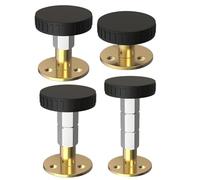 Headboard Stoppers For Wall - Adjustable Bed Frame Stabilizer Screws, Anti Vibration Furniture Support Kit, Wall Safe Headboard Anti Movement Buffer Tool For Quiet Sleep | Elderly Kids College