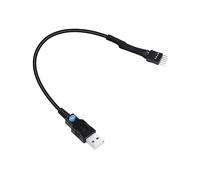 Header USB-A SIMPLETEK Adattatore Da Header Usb 2.0 9pin A Usb-a 20cm maschio-maschio