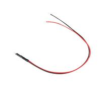 Headerbs 10pcs 12v 3 Mm LED LED LED Emettendo il Multicolore Saldatura del Filo del Diodo con Cavo 20 Cm per lo Stato Dell'indicatore (capelli rossi)
