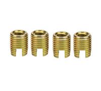 Headerbs 20PCS 302 Inserti Filettati Maschianti Inserti di Riparazione Filettati in Acciaio Al Carbonio Accessori (Interno M2 0.4 Esterno M4.5 0.5) (Interno M5*0,8, esterno M8*1,0, lunghezza 10 mm)