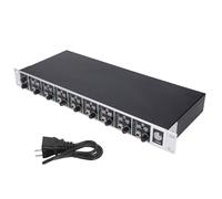 Headerbs Amplificatore per Cuffie a 8, Distribuzione con 16 Uscite per | Telaio in Metallo, Risposta 10Hz-150kHz, 103dB, Mono/stereo Selezionabile