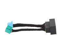 Headerbs Antenna Adapter Cable per Uconnect 5 5in 8.4in Radio | Kit di Integrazione Connettore Principale, Plastica Resistente, Connettori Cablaggio, Installazione Veicolo, Uconnect 5