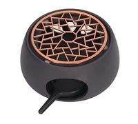 Headerbs Base Scalda Teiera, Riscaldatore in Ceramica per Macinazione Ad Alta Temperatura per tè e caffè, Supporto Multifunzionale per Lampada da tè per Ristoranti per Uso Domestico (Un tampone)