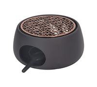 Headerbs Base Scalda Teiera, Riscaldatore in Ceramica per Macinazione Ad Alta Temperatura per tè e caffè, Supporto Multifunzionale per Lampada da tè per Ristoranti per Uso Domestico (C Pad)