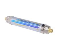 Headerbs Decalcificatore D,Acqua Controllo Magnetico del Calcare in | Addolcitore D'acqua, Alloggiamento in Acciaio Inossidabile, Uso Doccia Lavastoviglie Scaldacqua Solare, Tubi da 0,15 a 1,0