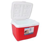 Headerbs Dispositivo di Raffreddamento Portatile Isolato da 13 Litri, Dispositivo di Raffreddamento Rigido a Tenuta Stagna con Maniglia per il Trasporto, per Viaggi, Picnic, Campeggio, Pesca, (rosso)