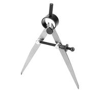 Headerbs Divisore per Artigianali in Pelle 100 Mm Bussola in Acciaio Al Carbonio, Divisore Artigianale in Pelle Regolabile per Lavorazione della, Cucitura, Punzonatura, Strumenti per Cucito