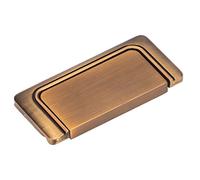 Headerbs Finitura Opaca Maniglia per Porta Ad Incasso in Lega di Zinco Maniglie Tascabili Nascoste Maniglie per Cassetti, Design retrò Semplice, Ampiamente Utilizzato Nella Maggior Parte dei Mobili,