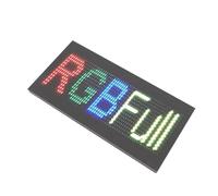 Headerbs Insegna Pubblicitaria LED, a Colori, IP64, P10, 320x160 Mm | Modulo Display, Resina PU FPC, Vetrine Caffè Ristoranti, Locali Commerciali, Uso Esterno, Modalità di Scorrimento