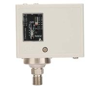 Headerbs Interruttore di Pressione G1/4 per Compressore D'aria, 1-10 Bar | Commutazione dei contatti SPDT, corpo in ferro nichelato, controllo dell\'attrezzatura di refrigerazione, staffe e viti