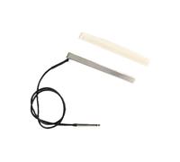 Headerbs Pickup per Chitarra, Trasduttore Sotto la Sella con Ponte da 75 | Pickup Piezoelettrico in Ceramica, Diametro 2,5 Mm, Cavo da 13 Pollici, Ricambio per Chitarra Folk, Ampia Risposta in