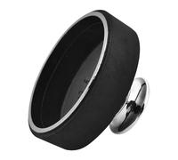 Headerbs Sax Mute ABS Sassofono Contralto Mute Diametro Superiore da 7,2 Cm Accessorio Leggero per Esercitarsi Riduce il Suono per Prove Domestiche Tranquille e Suonatori di Sax Contralto (SILVER)