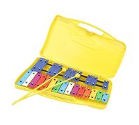 Headerbs Scatola Gialla 25 Toni in Alluminio Xilofono Strumento Xilofono Professionale con Bastone a Percussione per Bambini Adulti Che Insegnano Regali