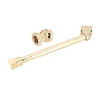 Headerbs Set di Mandrini Ad Aria da 1/4 di Pollice, Pompa con Ugello per Pompa, Asta Pneumatica, Strumento Pneumatico, Accessori per Gonfiaggio Pneumatici, Portatile per Auto, Moto, (1/4)