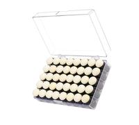 Headerbs Set di Sponge di Finger, Maniglie in Codice a Colori, Capelli in Fibra Premium, Ideale per la Pittura, la Timbratura, i Progetti di Arti e Mestieri (BLACK)