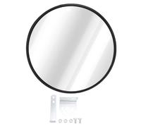 Headerbs Specchio Convesso per Traffico Interno Utilizzato per Garage, Magazzino, Magazzino, Specchio di Sicurezza per Punti Ciechi Grandangolare 12 Pollici con Staffa per Montaggio a (30 cm)