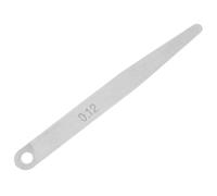 Headerbs Spessimetro a Lama in Acciaio Inossidabile 0,12mm Set da 5 Pezzi | Lettura chiara della scala, controlli della scintilla della valvola e della punteria, ispezione di routine della fascia del