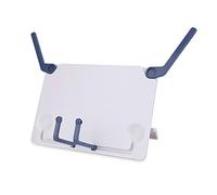 Headerbs Supporto per Spartiti Supporto per Libri da Scrivania Regolabile Attrezzatura da Allenamento Portatile ABS Leggero Pieghevole Angolo da 0 a 60 Gradi con Bracci Pieghevoli